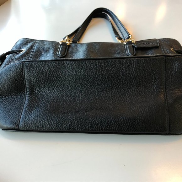 Coach black leather large handbag - Picture 5 of 13